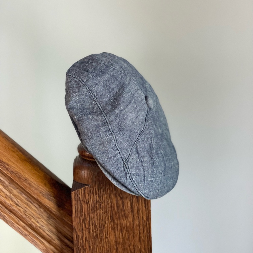 Janie and Jack Chambray Newsboy Hat